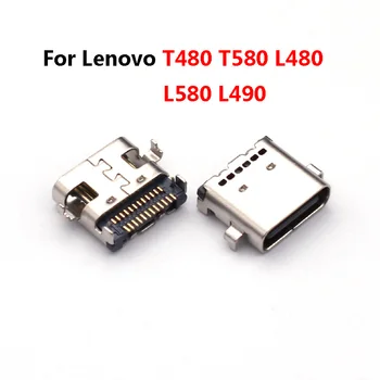 1-10 Шт. НОВЫЙ для Lenovo T480 T580 L480 L580 L490 Type-c 24p USB C Порт для зарядки Разъем Usb Jack