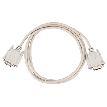 1,4 М RS232 DB9 9-контактный кабель-переходник для видео VGA 15-контактный кабель-переходник Светло-серый
