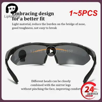 1-5 шт. мотоциклетные солнцезащитные очки ночного видения Очки для водителей ночного видения Защитные очки с антибликовым покрытием Очки для вождения автомобиля