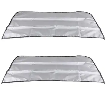 1 пара магнитных двусторонних солнцезащитных штор для боковых окон автомобиля