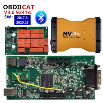 10 шт./лот MVDiag 2021.11 / 2020.23 Keygen PCB Multidiag PRO С Bluetooth TCS PRO Plus Автомобильный Диагностический Инструмент OBD2 Для грузовиков НОВЫЙ VCI