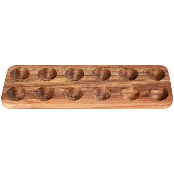 12 Отверстий Деревянный двухрядный ящик для хранения яиц в японском стиле, домашний органайзер, подставка для яиц, аксессуары для декора Кухни