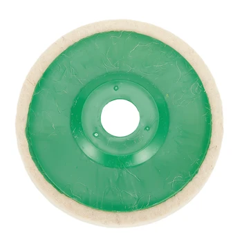 1шт 5 дюймов 125 мм Шерстяной войлочный диск Полировальный круг для полировки Абразивный инструмент для металла мрамора стекла керамики