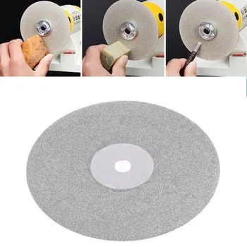 1шт Полировальный шлифовальный диск с алмазным покрытием 80-2000 # Плоские шлифовальные круги для полировки ювелирных изделий из хрусталя, стеклянного камня