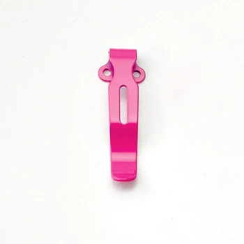 1шт Складной Нож Розовый Карманный Зажим Из Нержавеющей Стали Задний Зажим Для Оригинальных Ножей Benchmade Bugout 535 DIY Make Запасная Часть