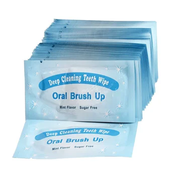 20 шт одноразовых щеток для пальцев, детских зубных щеток, марлевых салфеток для чистки полости рта