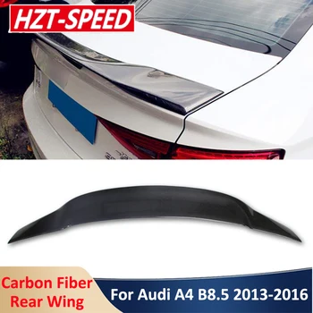 2013-2016 R-Style A4 B8.5 Спойлер заднего Крыла Багажника Из Настоящего Углеродного Волокна Для Стайлинга автомобилей Обвес Для Модификации Audi A4 B8.5