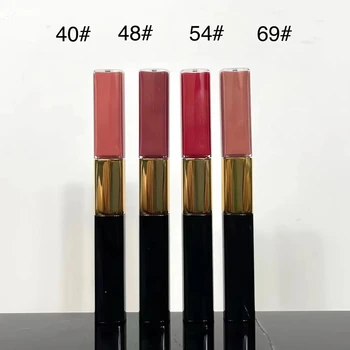 2023 Высококачественный новый блеск для губ Makeup Duo Liquid Lip Color 3,5 мл + 4,5 мл