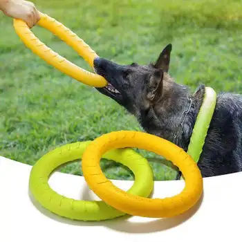 2023 НОВЫЕ Игрушки Для Собак Pet Flying Disk Тренировочное Кольцо Съемник Анти-Укус Плавающие Интерактивные Принадлежности Игрушки Для Собак Агрессивное Жевание