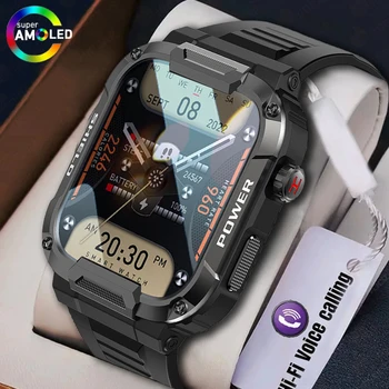 2023 Новые смарт-часы с Bluetooth-вызовом для мужчин IP68, водонепроницаемые, для занятий спортом на открытом воздухе, фитнес-трекер, монитор здоровья, умные часы для Android IOS