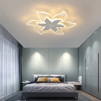 2023New Современные простые Креативные акриловые лампы, Комнатные светильники, цветочные потолочные светильники для гостиной, спальни, кабинета Люстра
