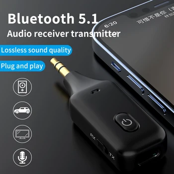 3 в 1 Компьютерный ТВ-адаптер, совместимый с Bluetooth-лаунчером, красиво оформленный аудиоприемник, более стабильный для автомобильных аудиоаксессуаров