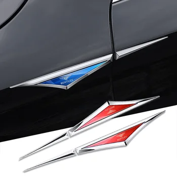 3D Наклейки для отделки кузова автомобиля из металлических листов Лазер для Bentley GT MULLINER Accessorie Автомобильные аксессуары Bentley