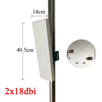 5.8G двойная полярность 2x15dbi/18dbi направленная панель антенны 5G wifi патч-антенна для ubnt Rocket M5