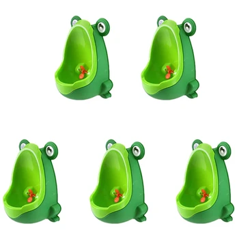 5 детских писсуаров в форме лягушки Fun Pot (зеленый)
