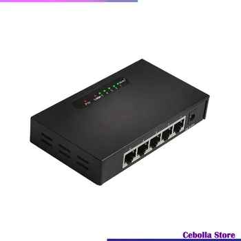 5-Портовый Гигабитный Сетевой Коммутатор 10/100/1000 Мбит/с Fast Ethernet Switch Lan-Концентратор для Домашнего хозяйства