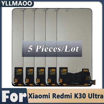 5 Шт. ЖК-Дисплей Для Xiaomi Redmi K30 Ultra ЖК-дисплей С Сенсорным Экраном Digitizer Assembly Panel Для Redmi K30 Ultra M2006J10C С Инструментами
