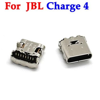 50 шт./ЛОТ Для JBL Charge 4 Bluetooth Динамик Новый Женский Тип C Мини USB Порт Для Зарядки Разъем Jack Socket