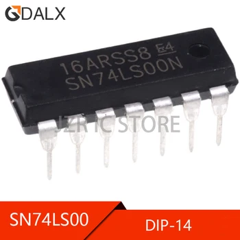 (50 штук) 100% хороший чипсет SN74LS00 DIP-14