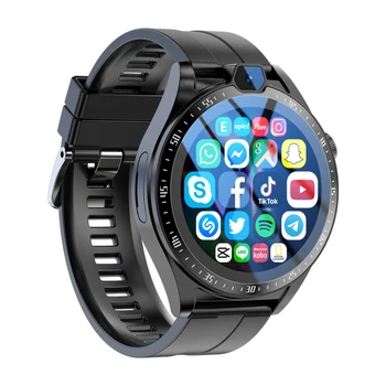 Ajeger 2023 4G LTE Смарт-часы Мужские Android 9 Smartwatch 1000 мАч GPS SIM-карта WiFi 5MP Камера 1,43 