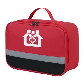 ANPWOO Сумка для аптечек первой помощи, Пустая сумка для путешествий, кемпинга, спорта, медицинской помощи, автомобиля, аварийного выживания на открытом воздухе, красный