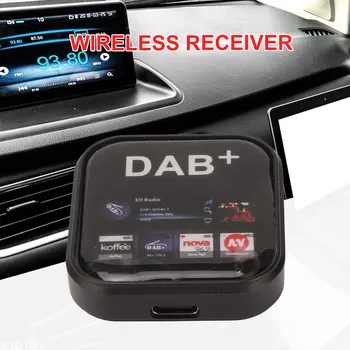DAB + Цифровой радиоприемник в автомобильной антенне, цифровой DAB + адаптер, тюнер, USB-адаптер DAB с питанием от Type C для автомобильных радиоприемников Android