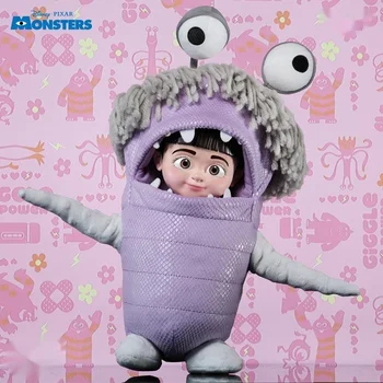 Disney Monsters Inc Маленькая девочка Абу Украшение Коллекция плюшевых кукол Игрушки Мультяшная анимация Фигурки Абу Детский подарок на день рождения