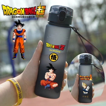 Dragon Ball Сон Гоку, Мультяшная Бутылка для воды большой емкости, Модная Студенческая чашка для питья аниме, Портативная Спортивная Чашка для воды на открытом воздухе