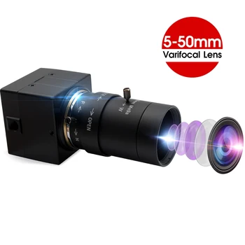 ELP 1080 P USB Камера с Переменным Фокусным расстоянием 2MP 1/3 Дюймов AR0330 Сенсор Зум-Объектив H.264 USB2.0 Веб-камера с микрофоном