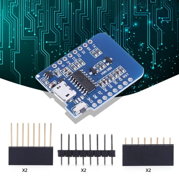 ESP-12F Плата расширения ESP8266 D1 Mini Nodemcu Lua Internet Development Board для Arduino Совместима с WeMos D1 Mini