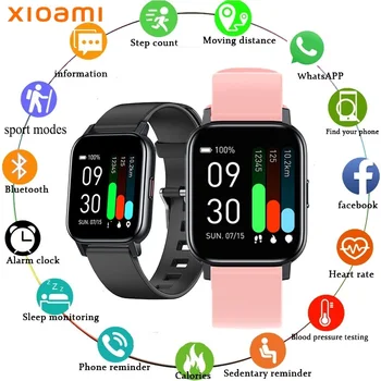 GTS1 Смарт-Часы мужские Спортивные Смарт-Часы Bluetooth Совместимый Водонепроницаемый Браслет SleepHeart RateBlood Монитор Давления для xiaomi