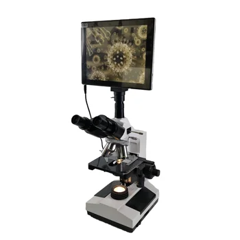 IN-B129-1 медицинский лабораторный цифровой микроскоп со светодиодным/ЖК-монитором и камерой