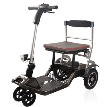 KSM-907 Весит всего 19 кг Складной самокат для взрослых, 3-колесный мини-электрический самокат для инвалидных колясок для пожилых людей
