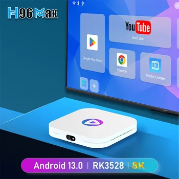 LEMFO H96Max M1 Smart TV Box 2023 RK3528 Rockchip Android 13 Поддержка 4K Vedio 3D Vedio Bluetooth 4.0 Медиаплеер Телеприставка