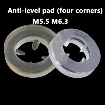 M5.5 M6.3 Нейлоновая прокладка Водонепроницаемая четырехугольная пластиковая плоская прокладка Пластиковая прокладка