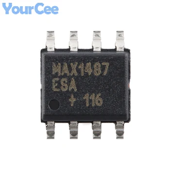 MAX1487 MAX1487ESAT MAX1487ESA + T SOIC-8 С ограниченной частотой вращения Микросхема приемопередатчика RS-485/RS-422 с низким энергопотреблением IC