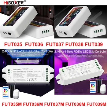 Miboxer (Модернизированный) FUT035 FUT036 FUT037 FUT038 FUT039 Светодиодный Контроллер-Диммер Для Одноцветной CCT RGB RGBW RGB CCT Светодиодной Ленты