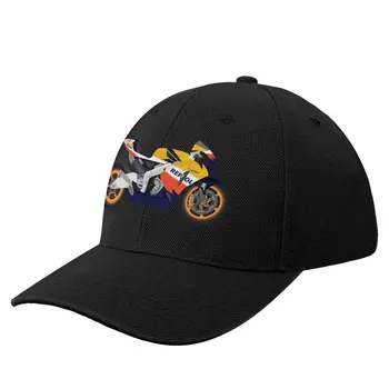 Nicky Hayden Honda RC211V - Мотоциклетная бейсболка для гольфа, мужская альпинистская кепка для гольфа, забавная шляпа, мужские кепки, женские кепки
