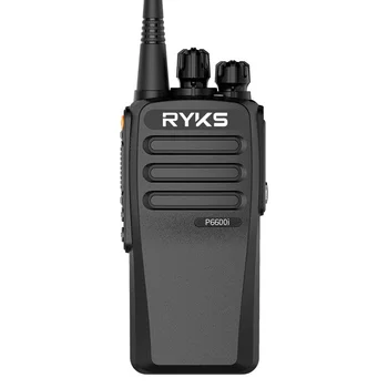 RYKS-6600i двухстороннее радио UHF walkie talkie с большим диапазоном частот 400-470 Прочное Профессиональное общественное радио