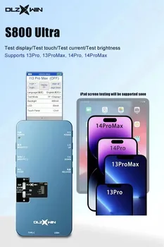 S800 Ultra LCD Тестер Для iPhone 13Pro/13ProMax/14Pro/14ProMax Тестирование Дисплея/Касания/ Тока /Яркости С Поддержкой iPad Test Box