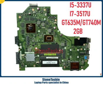 StoneTaskin OEM Материнская Плата K56CM Для Ноутбука ASUS K56CM Материнская Плата HM65 DDR3 I3-3217U I5-3337U I7-3517U GT630 GT635 GT740M 2 ГБ