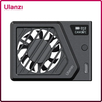 Ulanzi CA25 Вентилятор Охлаждения Камеры Радиатор 4K Комплект Для Записи Радиатор Для Sony ZV-E10 Canon R8 FUJIFILM XT4 Nikon Z30 Камера