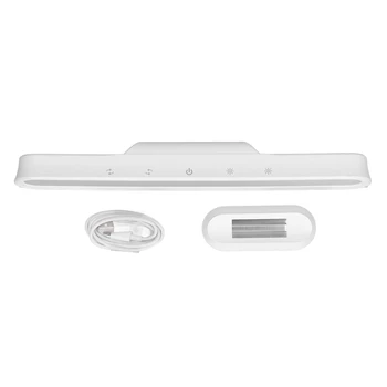 USB Перезаряжаемый светильник под шкафом с регулируемым углом наклона 80 градусов Светодиодный светильник под шкафом с беспроводной регулировкой яркости 3 уровня для кухни