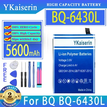 YKaiserin Аккумулятор BQ6430L 5600 мАч Для Oukitel C21 Для Аккумуляторов мобильных телефонов BQ BQ-6430L