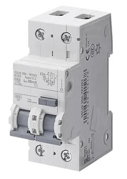 Автоматический выключатель защиты от остаточного тока 5SU9356-1KN16 1P + N C16A