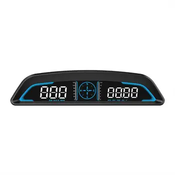 Автомобильный головной дисплей Универсальный GPS-спидометр Универсальный GPS-спидометр Автомобильный головной дисплей Hud с компасом скорости вождения