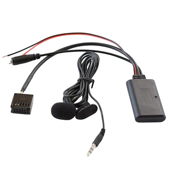 Автомобильный Стерео Bluetooth-Совместимый Комплект Для Громкой Связи Аудио MP3 Музыкальный Адаптер с Микрофоном AUX IN для Ford Fiesta Fusion Transit