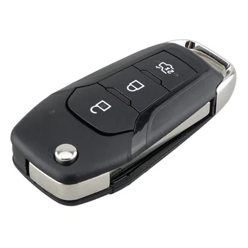 Автомобильный Умный Дистанционный Ключ 3 Кнопки 433 МГц 49Chip Подходит для Ford KA + Modeo Glaxy S-Max 2014 2015 2016 DS7T-15K601-B