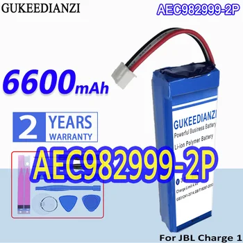 Аккумулятор GUKEEDIANZI Большой Емкости AEC982999-2P AEC9829992P 6600mAh Для JBL Charge 1 Charge1 Bateria
