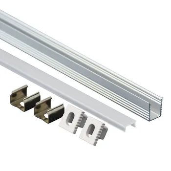 алюминиевый профиль 8x9 мм (5шт) 0,5 м для светодиодной ленты внутренний профиль Super slim 7 мм алюминиевый светодиодный профиль